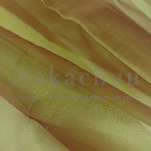 シルク玉虫織布サンプル011