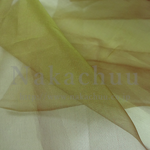 シルク玉虫織布サンプル013