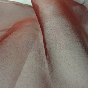 シルク玉虫織布サンプル015